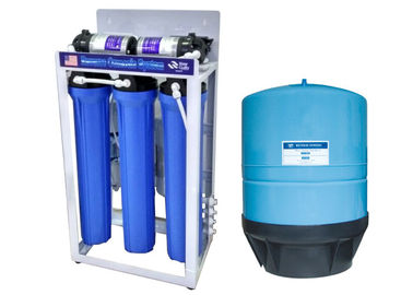 Vite - filtre d'eau bleu convenable d'osmose d'inversion avec le robinet 200GPD de col de cygne