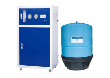système de RO d'étape de la machine 5 d'épurateur de l'eau de 600GPD Commerical avec l'indicateur et l'écoulement - mètre