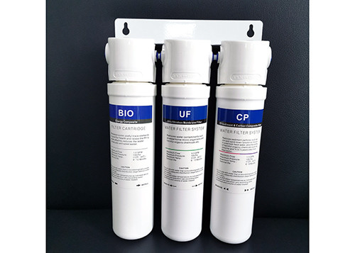Machine portative d'épurateur de l'eau du filtre 3Stage d'eau potable d'uF